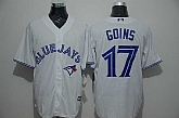 Toronto Blue Jays #17 Ryan Goins White New Cool Base Stitched Baseball Jersey,baseball caps,new era cap wholesale,wholesale hats
